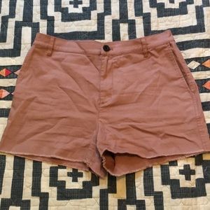 Peach Madewell Shorts